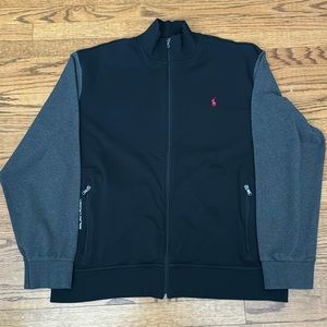 Polo by Ralph Lauren Full-Zip Cotton Blend Sweater
